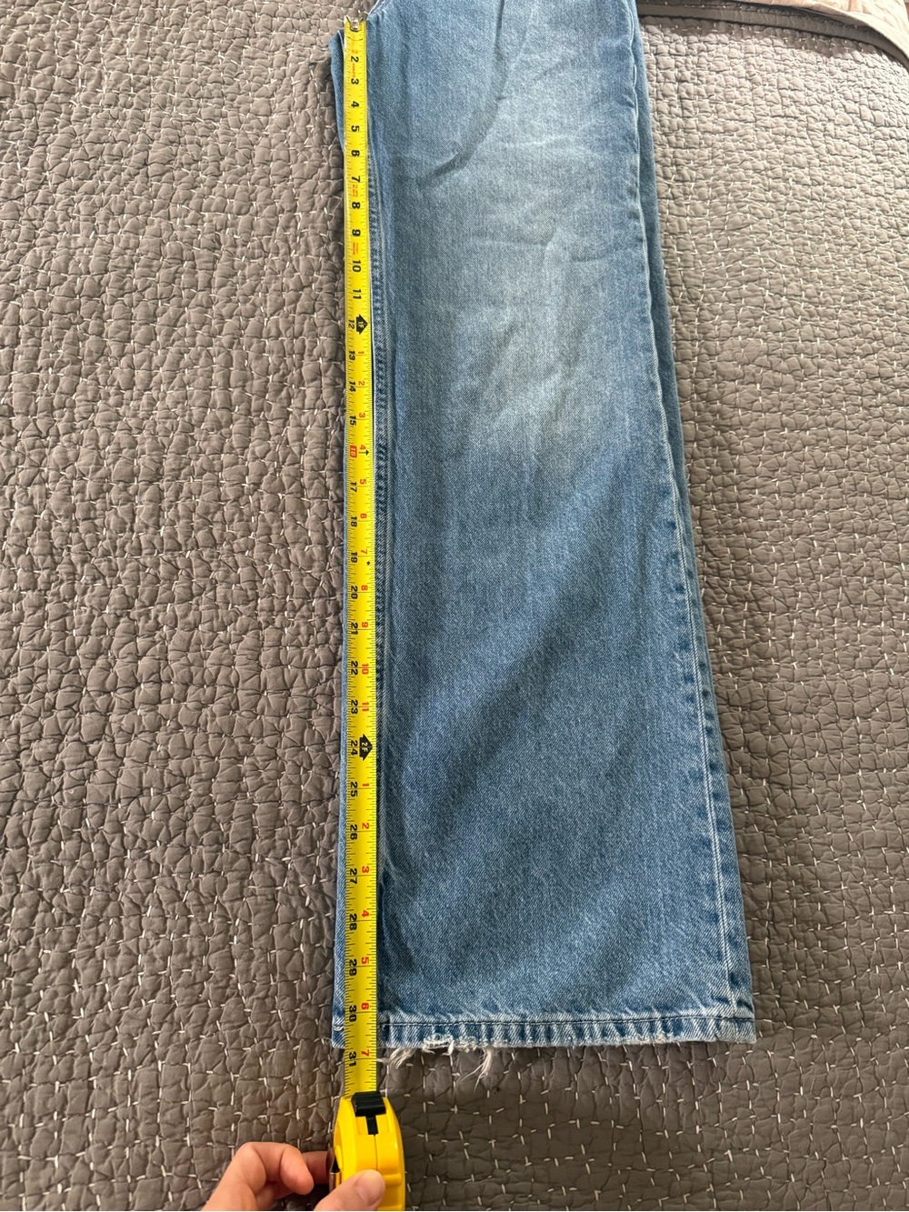 We The Free Light Blue High Rise Wide Leg Jeans - Picture 14 of 14